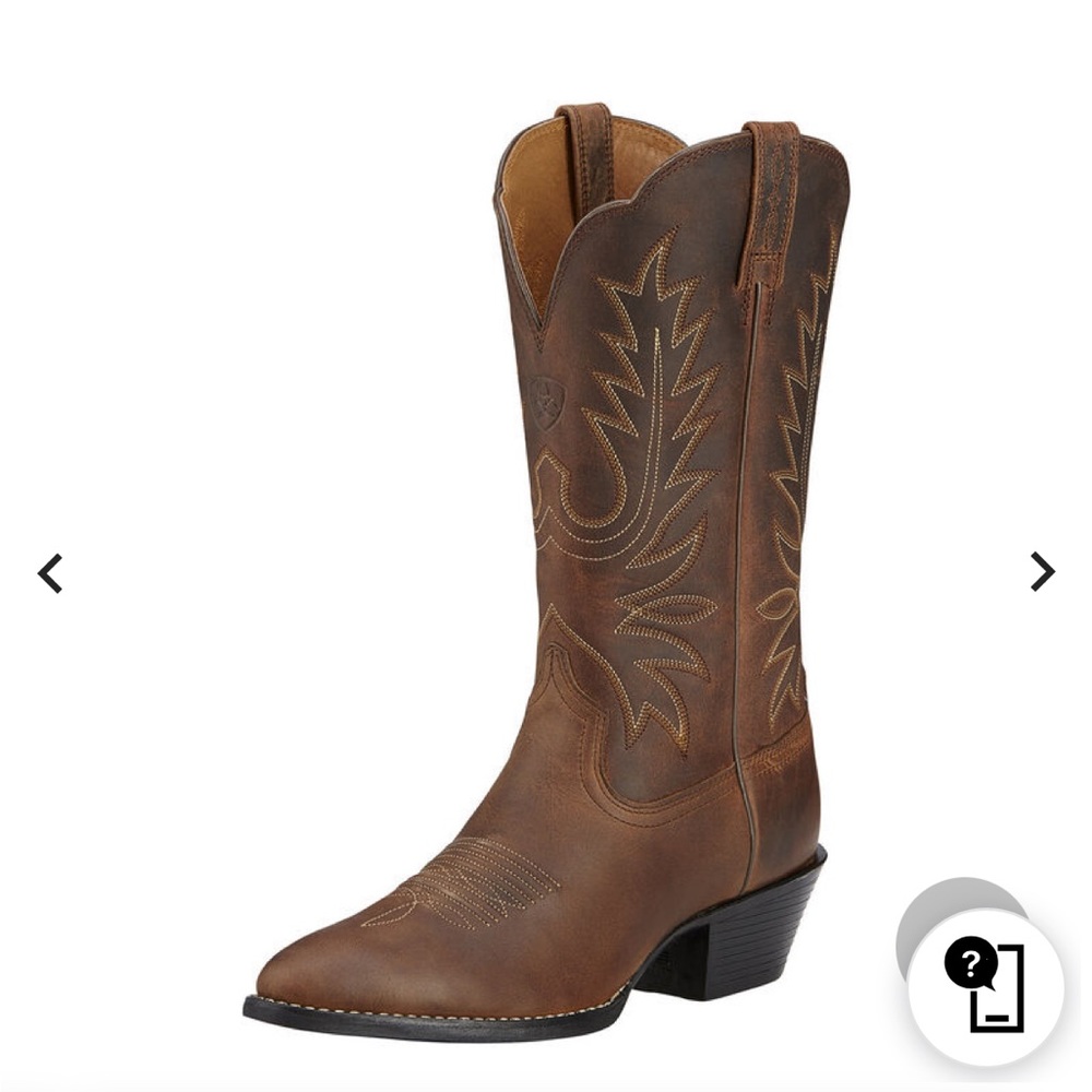 Ariat Heritage R Toe Western Boot